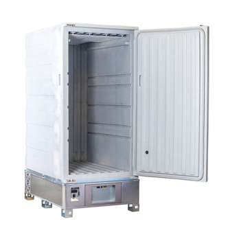 F1640 Coldtainer Logistics Shipping Temperature Refrigerated Frozen Deep Freeze Medical Chemical Biological Food Perishable Shipment